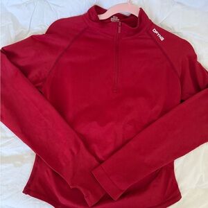 DFYNE CRIMSON HALF ZIP